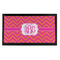 Pink & Orange Chevron Bar Mat - Small (Personalized)