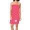 Pink & Orange Chevron Spa / Bath Wrap (Personalized)
