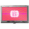 Pink & Orange Chevron Business Card Case