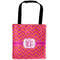 Pink & Orange Chevron Auto Back Seat Organizer Bag (Personalized)