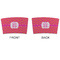 Pink & Orange Chevron Coffee Cup Sleeve - APPROVAL