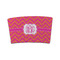 Pink & Orange Chevron Coffee Cup Sleeve (Personalized)