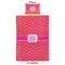 Pink & Orange Chevron Comforter Set - Twin XL - Approval