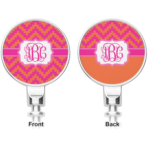 Pink & Orange Chevron Corkscrew - Apvl