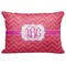 Pink & Orange Chevron Decorative Baby Pillow - Apvl
