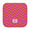 Pink & Orange Chevron Face Towel (Personalized)