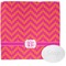 Pink & Orange Chevron Washcloth (Personalized)