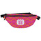 Pink & Orange Chevron Fanny Pack - Classic Style (Personalized)