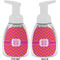 Pink & Orange Chevron Foam Soap Bottle Approval - White