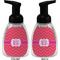 Pink & Orange Chevron Foam Soap Bottle (Front & Back)
