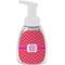 Pink & Orange Chevron Foam Soap Bottle - White