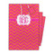 Pink & Orange Chevron Gift Bags - Parent/Main