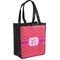 Pink & Orange Chevron Grocery Bag (Personalized)