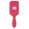 Pink & Orange Chevron Hair Brushes (Personalized)