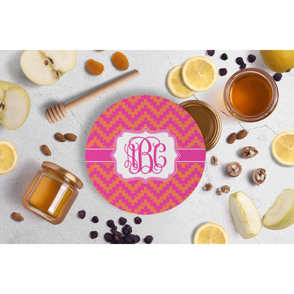 Pink & Orange Chevron Jar Opener - Lifestyle Image