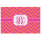 Pink & Orange Chevron Jigsaw Puzzle - 1000-piece (Personalized)
