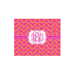 Pink & Orange Chevron 110 pc Jigsaw Puzzle (Personalized)