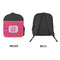 Pink & Orange Chevron Kid's Backpack - Approval