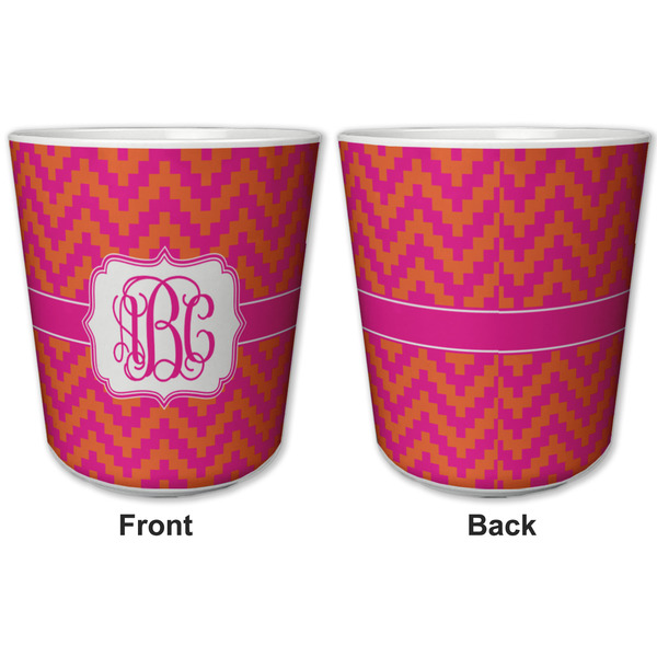 Pink & Orange Chevron Kids Cup - APPROVAL
