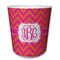 Pink & Orange Chevron Plastic Tumbler 6oz (Personalized)