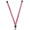 Pink & Orange Chevron Lanyard (Personalized)