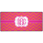 Pink & Orange Chevron 3XL Gaming Mouse Pad - 35" x 16" (Personalized)
