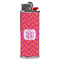 Pink & Orange Chevron Case for BIC Lighters (Personalized)