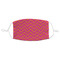 Pink & Orange Chevron Adult Cloth Face Mask - Standard
