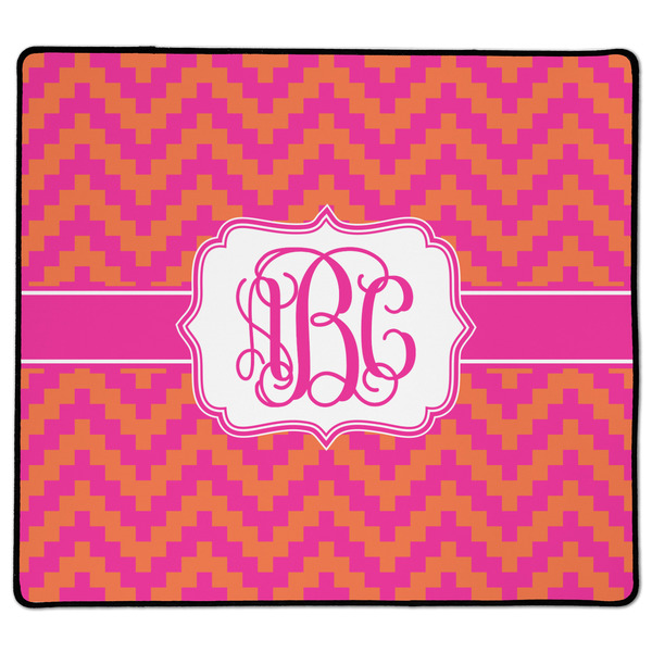 Pink & Orange Chevron Medium Gaming Mats - APPROVAL