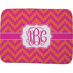 Pink & Orange Chevron Memory Foam Bath Mat - 48"x36" (Personalized)