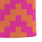 Pink & Orange Chevron Microfiber Dish Towel - DETAIL