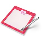 Pink & Orange Chevron Notepad (Personalized)