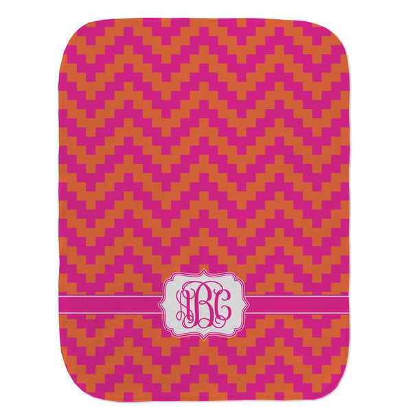 Pink & Orange Chevron Old Burp Flat