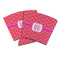 Pink & Orange Chevron Party Cup Sleeves - PARENT MAIN