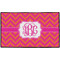 Pink & Orange Chevron Door Mat - 60"x36" (Personalized)