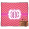 Pink & Orange Chevron Outdoor Picnic Blanket (Personalized)