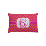 Pink & Orange Chevron Pillow Case - Toddler (Personalized)