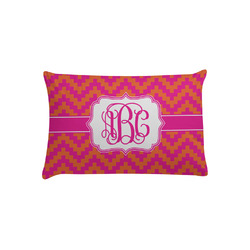 Pink & Orange Chevron Pillow Case - Toddler (Personalized)