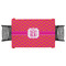 Pink & Orange Chevron Tablecloth - 58"x58" (Personalized)