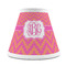 Pink & Orange Chevron Chandelier Lamp Shade (Personalized)