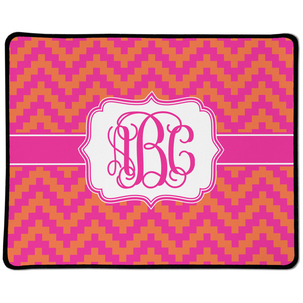 Pink & Orange Chevron Small Gaming Mats - APPROVAL