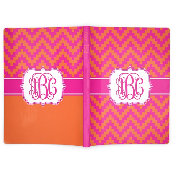 Pink & Orange Chevron Soft Cover Journal - Apvl