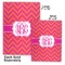 Pink & Orange Chevron Soft Cover Journal - Compare