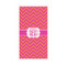 Pink & Orange Chevron Guest Paper Towels - Full Color - Standard (Personalized)