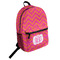 Pink & Orange Chevron Student Backpack (Personalized)