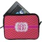 Pink & Orange Chevron Tablet Case / Sleeve - Small (Personalized)