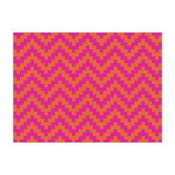 Pink & Orange Chevron Tissue Paper Sheets - Large - Heavyweight