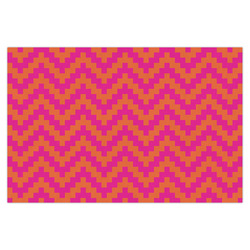 Pink & Orange Chevron Tissue Paper Sheets - X-Large - Heavyweight