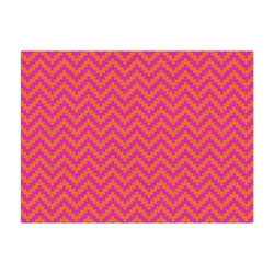 Pink & Orange Chevron Large Tissue Papers Sheets - Lightweight
