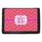 Pink & Orange Chevron Trifold Wallet (Personalized)
